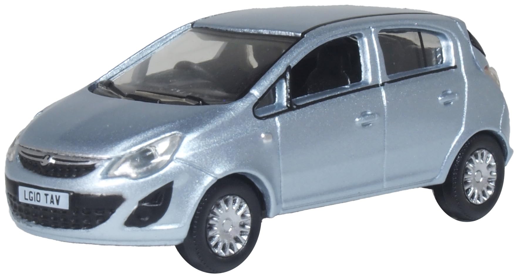 Oxford Diecast 1:76 Vauxhall Corsa Silver Lightning Collectable